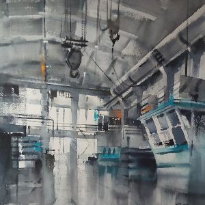 Acuarela Sociedades verticales XXVII